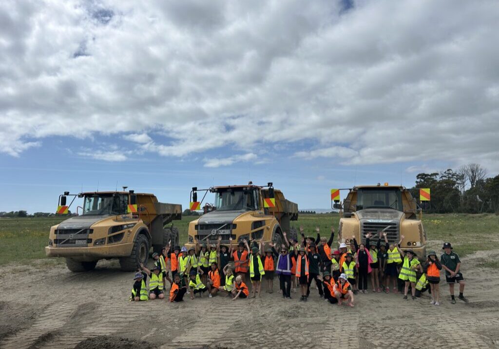 Students from Spring Creek School